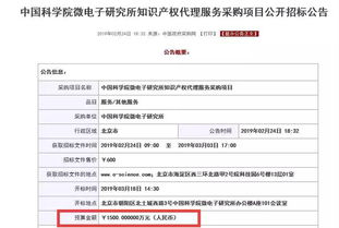 中科院1500萬招標(biāo)知識產(chǎn)權(quán)代理費中標(biāo)結(jié)果揭曉 